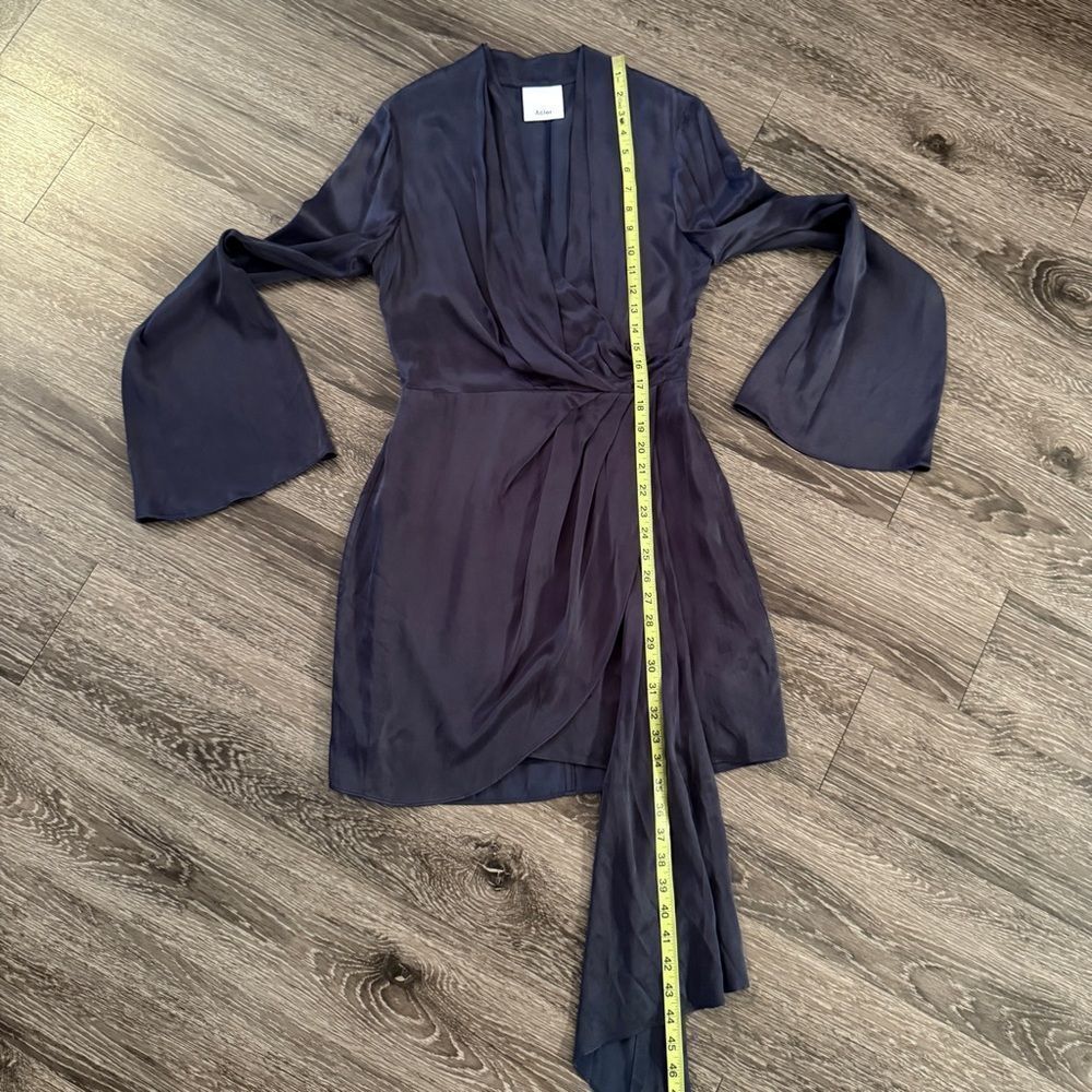 ACLER Martin Flute-sleeve Dress In Midnight - Picture 8 of 11